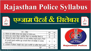 Rajasthan Police Constable Syllabus 2022