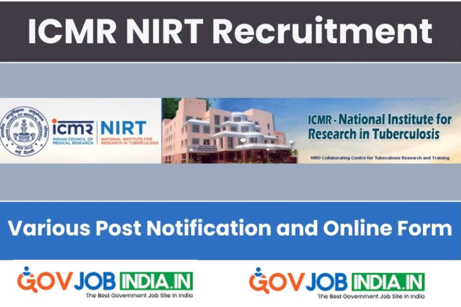 ICMR NIRT Recruitment 2023