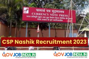 CSP Nashik Recruitment 2023