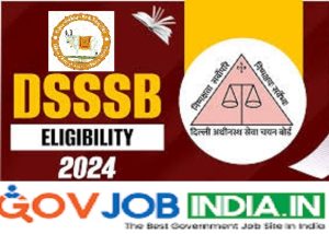 DSSSB New Vacancy