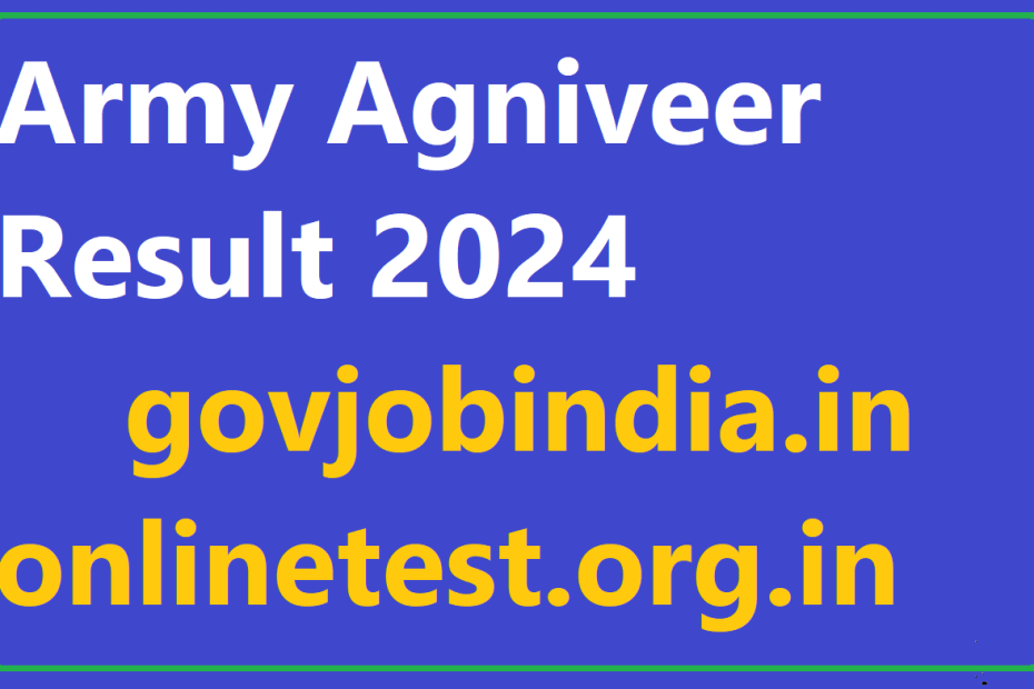 Army Result 2024