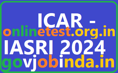 ICAR - IASRI 2024