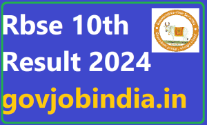 Rbse 10th Result 2024