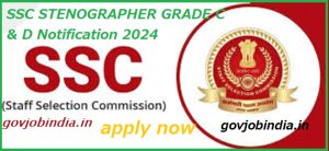 SSC STENOGRAPHER GRADE C & D