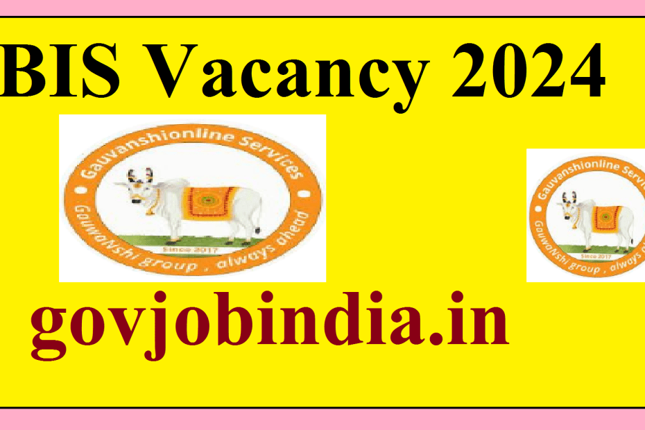 BIS Vacancy 2024