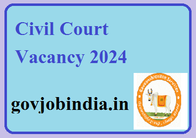 Civil Court Vacancy 2024