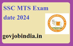 SSC MTS Exam date 2024