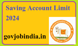 Saving Account Limit 2024