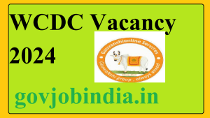 WCDC Vacancy 2024