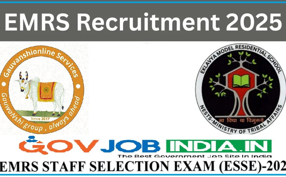 EMRS Recruitment 2025