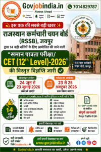 Rajasthan CET 2026